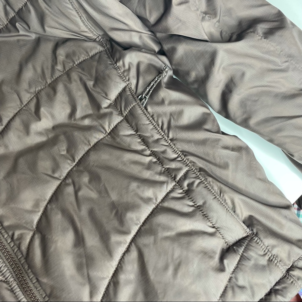 North Face Brown Down Alternative Light Jacket - image 5